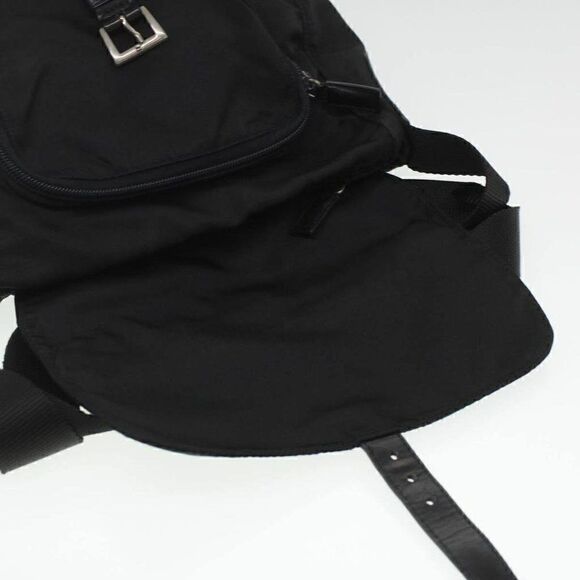 PRADA Shoulder Bag Nylon Black - Picture 8 of 15
